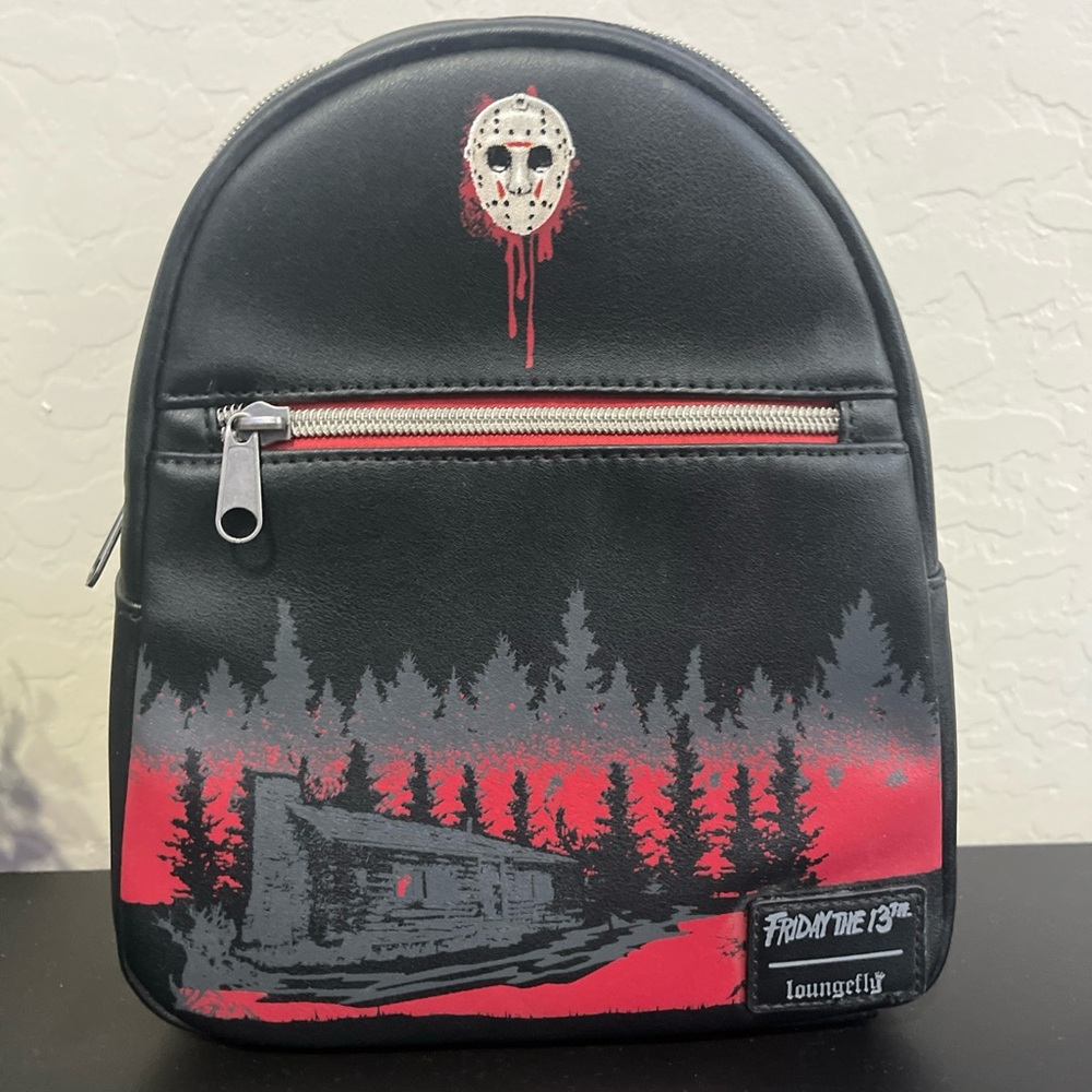 Friday the 13th loungefly cabin bag/purse